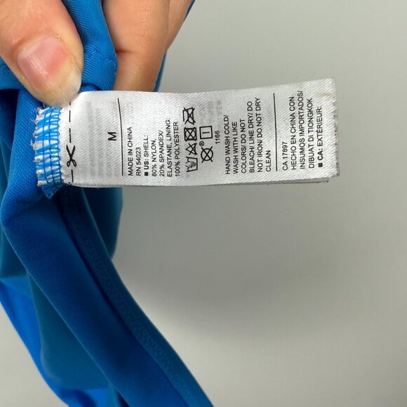 Old Navy Women's Color Block One Shoulder One Piece Swimsuit, Size M - Picture 7 of 7